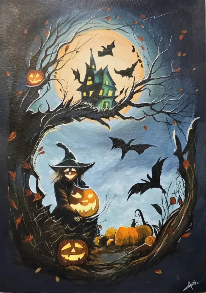 The Witch's Moonlit Hollow